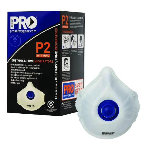 DUST MASK P2 WITH VALVE